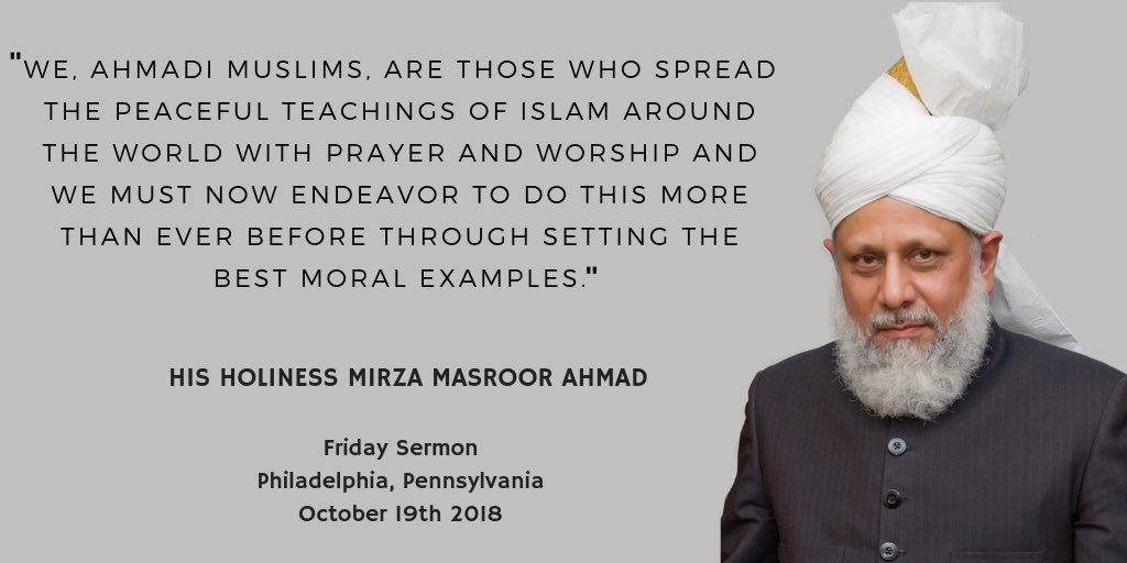 KhalifaofIslam's tweet photo. #MuslimHope https://t.co/81RC3M4dvz