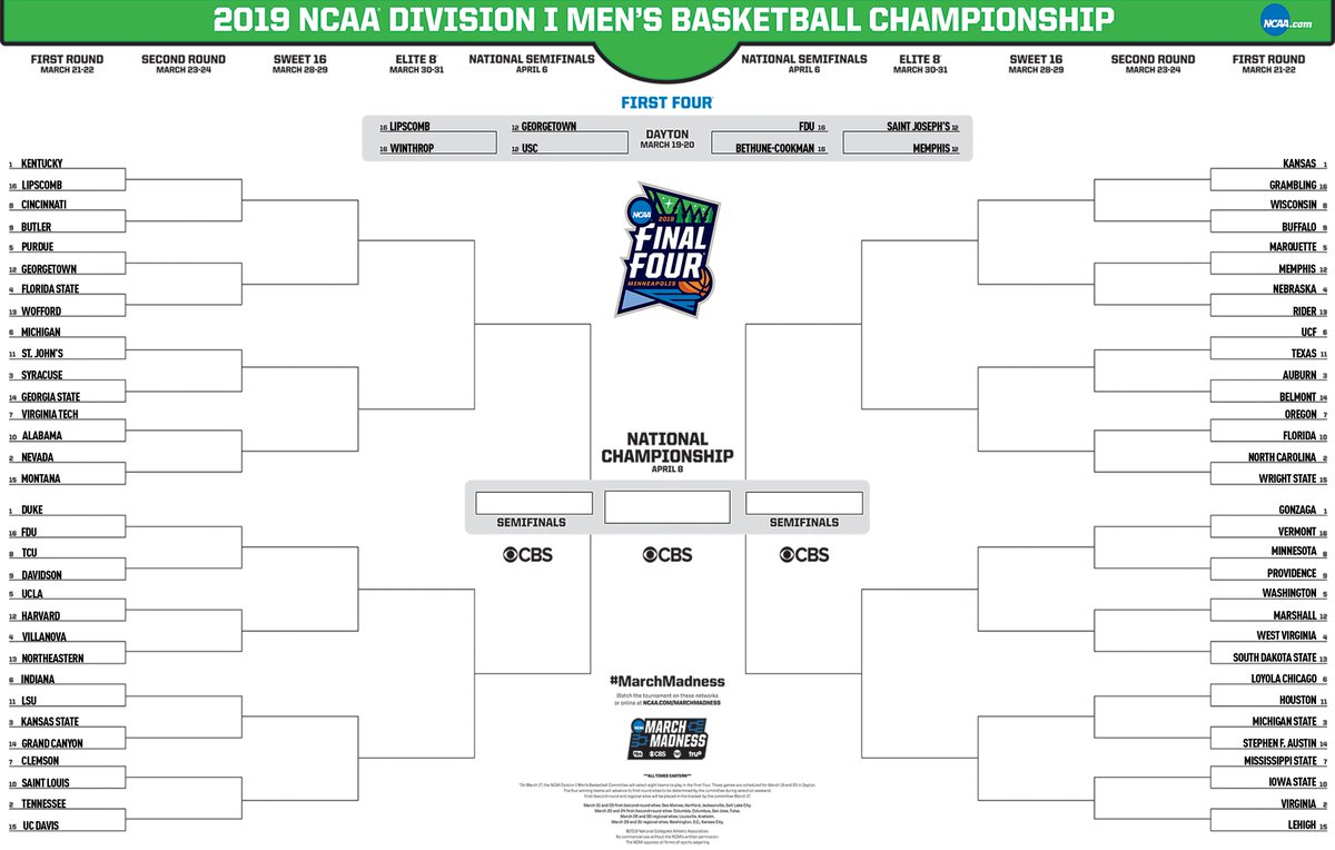 MarchMadnessMBB's tweet photo. 🚨 BRACKET ALERT 🚨

@TheAndyKatz delivers his first bracket prediction of the season 👀

Full bracket breakdown:
👉 https://t.co/IEFPN2TbVN https://t.co/NUJiFNeiuu