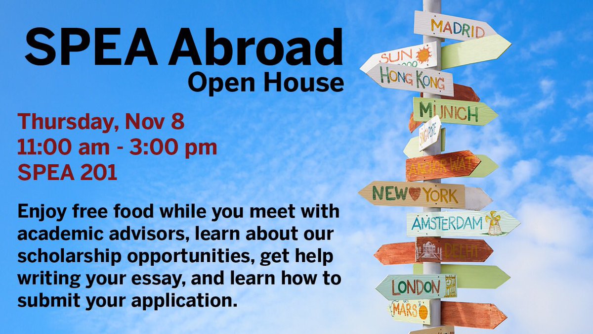 oneill_intl's tweet photo. Make sure you stop by our office on Monday to learn about study abroad opportunities! Can’t make it Monday? Don’t worry, we’ll also have one Thursday! See you next week! https://t.co/MdhF9kaVRd