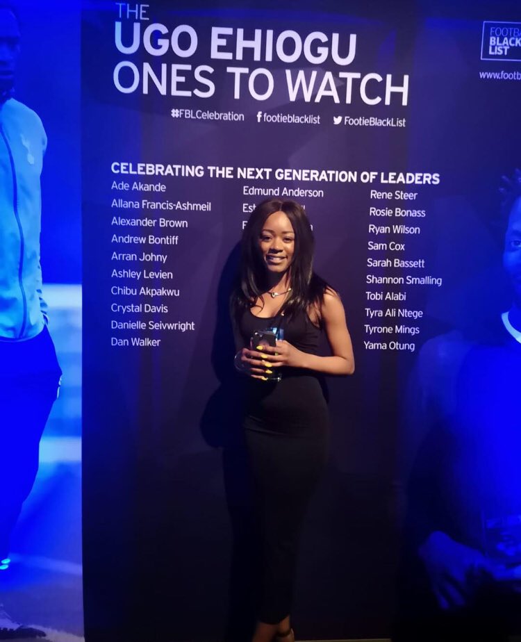 Honoured to be named on the @FootieBlackList Ugo Ehiogu 'Ones To Watch”...the work continues.🙏🏾#LikkleButWiTallawah #FBLcelebration #BGR