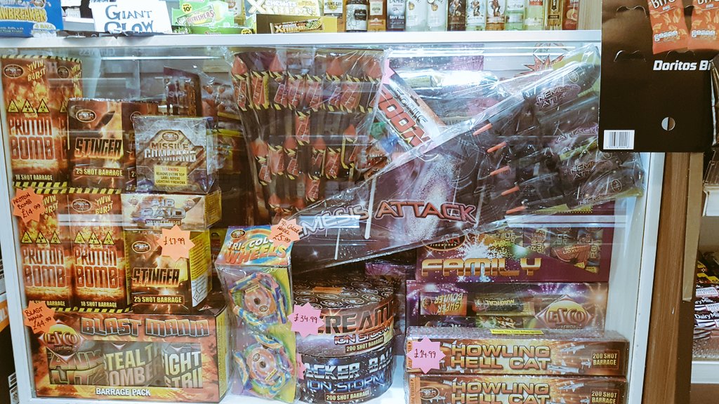 TheCellar5's tweet photo. ****FIREWORKS NOW ON SALE****
AT THE CELLAR.
PUT A BANG AND SPARK INTO YOUR EVENING #FireworksNight #fireworks #BonfireNight #Bonfire #BangBang https://t.co/Hxmuj0BwuH