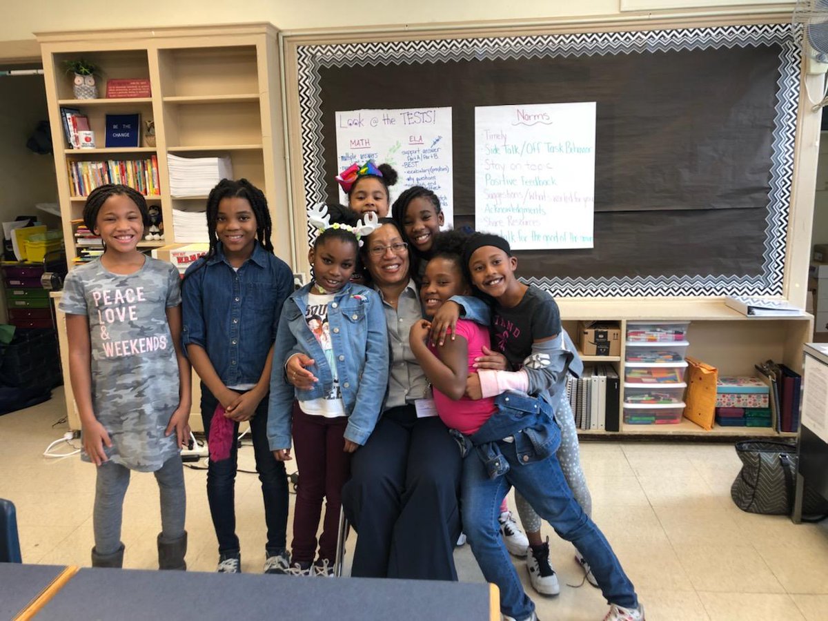 Spent quality time with the best young ladies <a href="/chasebcps/">Chase Elementary</a> ~ Thank you <a href="/cbanksbcps/">Colleen Banks</a> <a href="/twilkinsBCPS/">Tara Wilkins</a> for the opportunity to meet them. #MentoringMatters #StillSmiling