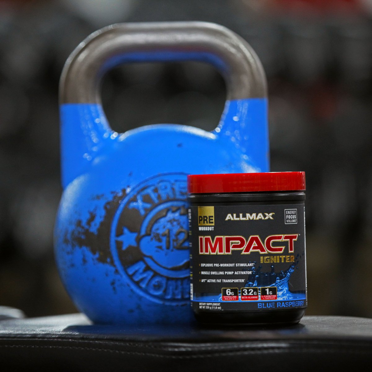 ALLMAX's tweet image. #IMPACTIgniter has been designed and tested to give you #sharpfocus and the #mentalacuity to block out the rest of the world. Every rep will give you a #muscle swelling #pump activation you can feel! #FlexFriday