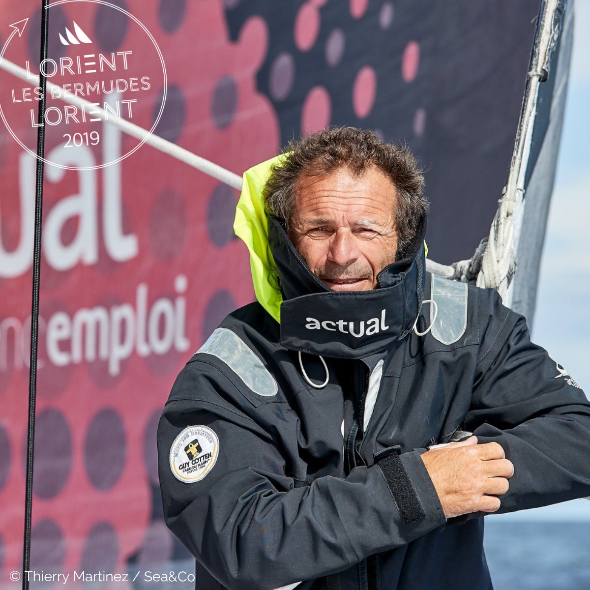 LORIENTBERMUDES's tweet photo. .@yvesleblevec will also participate to #LBL2019 with a boat standing the @TeamACTUAL colors for the first race ➡️ https://t.co/lNvuVj7yfE https://t.co/mKL1oibOX4