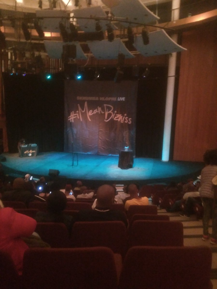KhumFezile's tweet photo. @skhumbi @BaxterTheatre getting ready for some real authentic laughs ekapa lodumo with @Miss_Lollie_M
#iMeanBizniss
#laughsIn... https://t.co/L16fSFAxPI