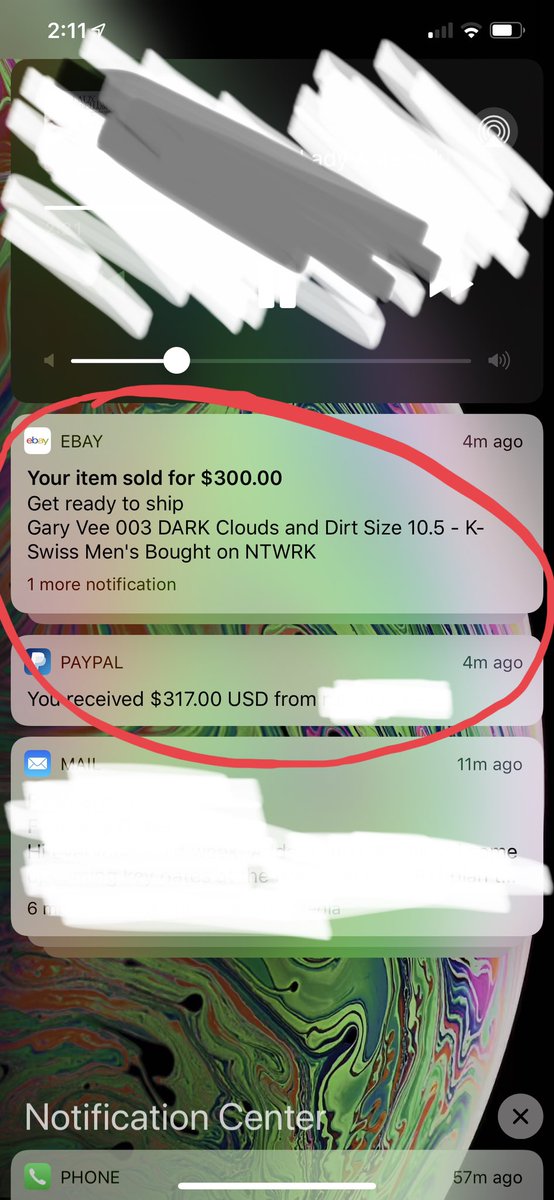 stylishmanmag's tweet photo. Hey @garyvee #flipped the Dark Clouds for $300. #TrashTalk - Did I sell them too cheap? https://t.co/tVdOVl8cmI
