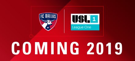 NEWS: FC Dallas-operated club joins @USLLeagueOne as founding member. 📝 bit.ly/2QfQiIT