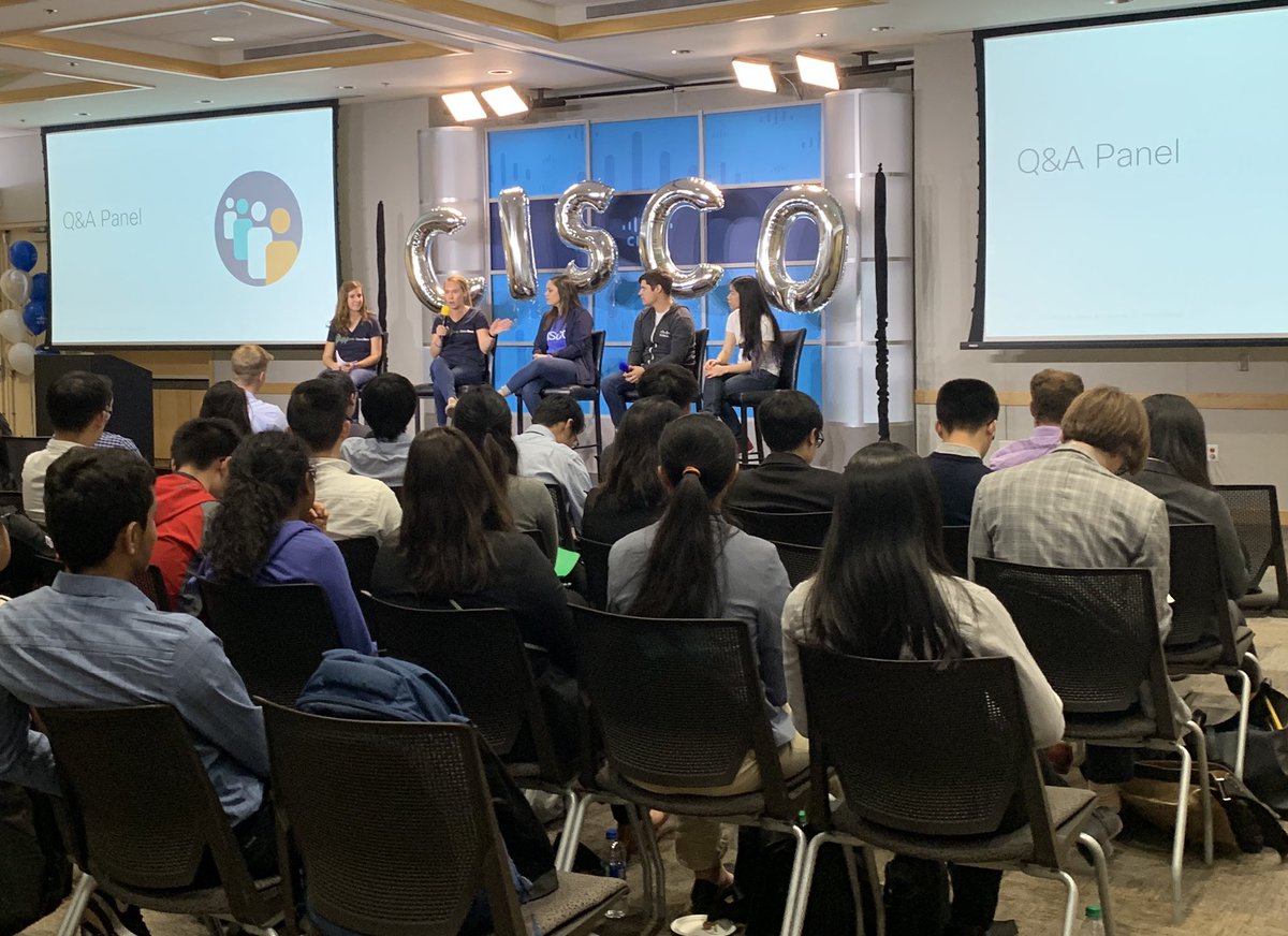 Proud of the university recruiting team for bringing 70 top engineering candidates to experience the best of Cisco! #WeAreCisco #recruiting #hirethebest #universityrecruiting #employerbranding