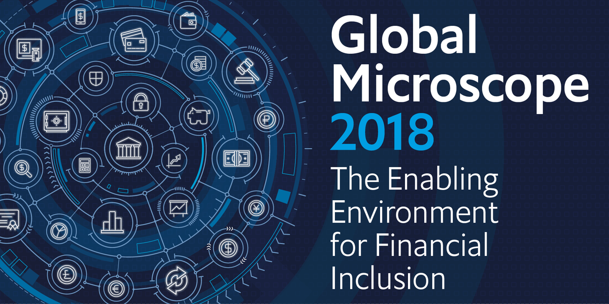 AfDB_Group's tweet photo. An enabling environment for financial inclusion and the expansion of digital financial services are driving sustainable development across #Africa, says
@TheEIU's #globalmicroscope 2018 Report.
Check it out: https://t.co/jYDe2fgh9e
#foromic https://t.co/I3YXeSP9Iw
