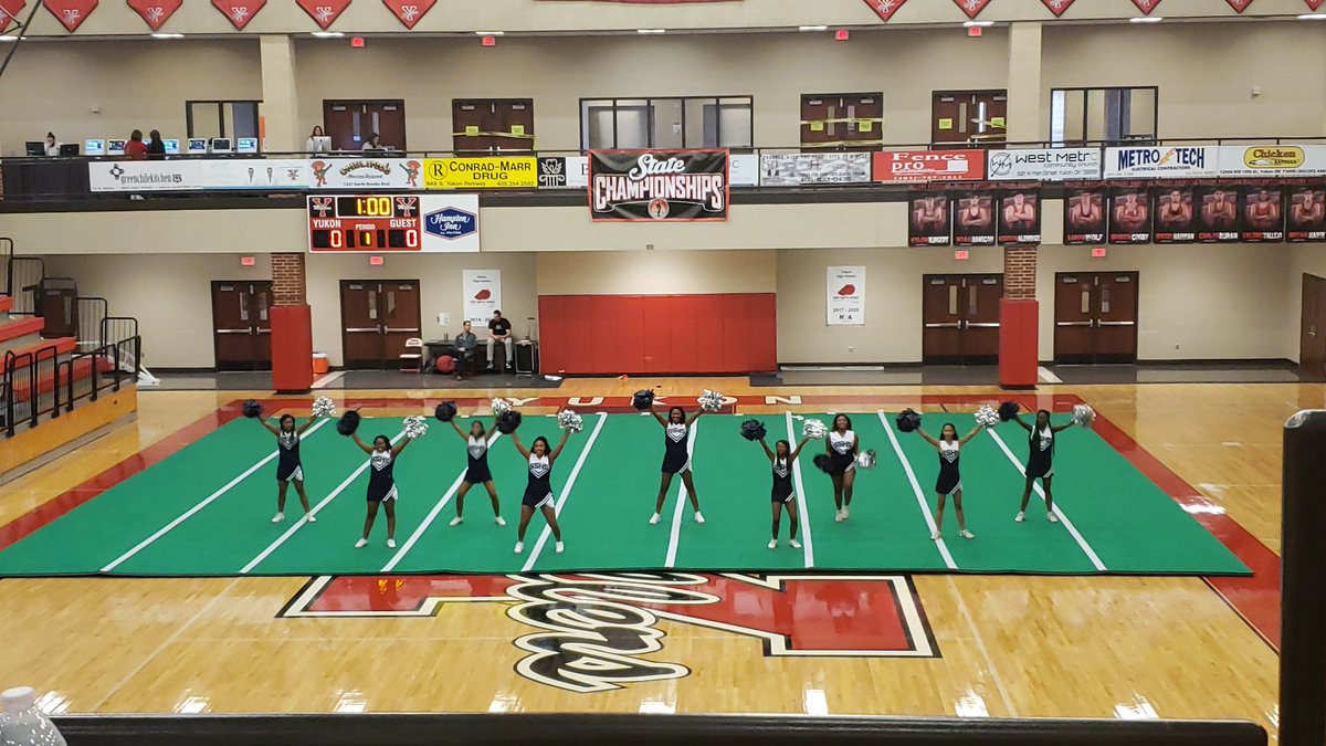 Bobcat Cheerleaders made <a href="/starspencerhs/">Star Spencer HS</a> proud at the OSSAA State Meet today <a href="/OKCPS/">OKC Public Schools</a> <a href="/OKCPS_Athletics/">OKCPS Athletics</a>