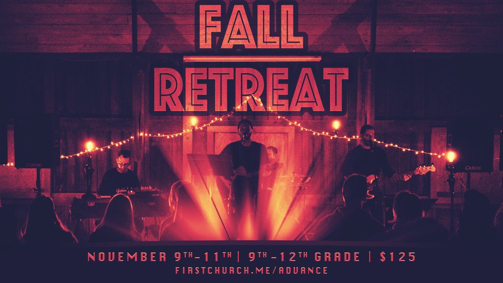 FirstChurch's tweet photo. Our High School Ministry is preparing for their annual retreat next weekend. Registration is open to any 9th-12th-grade student; it’s a great way to get your student plugged in. 

Register here: https://t.co/3rrcixpJgK https://t.co/4m6yCPM9wC