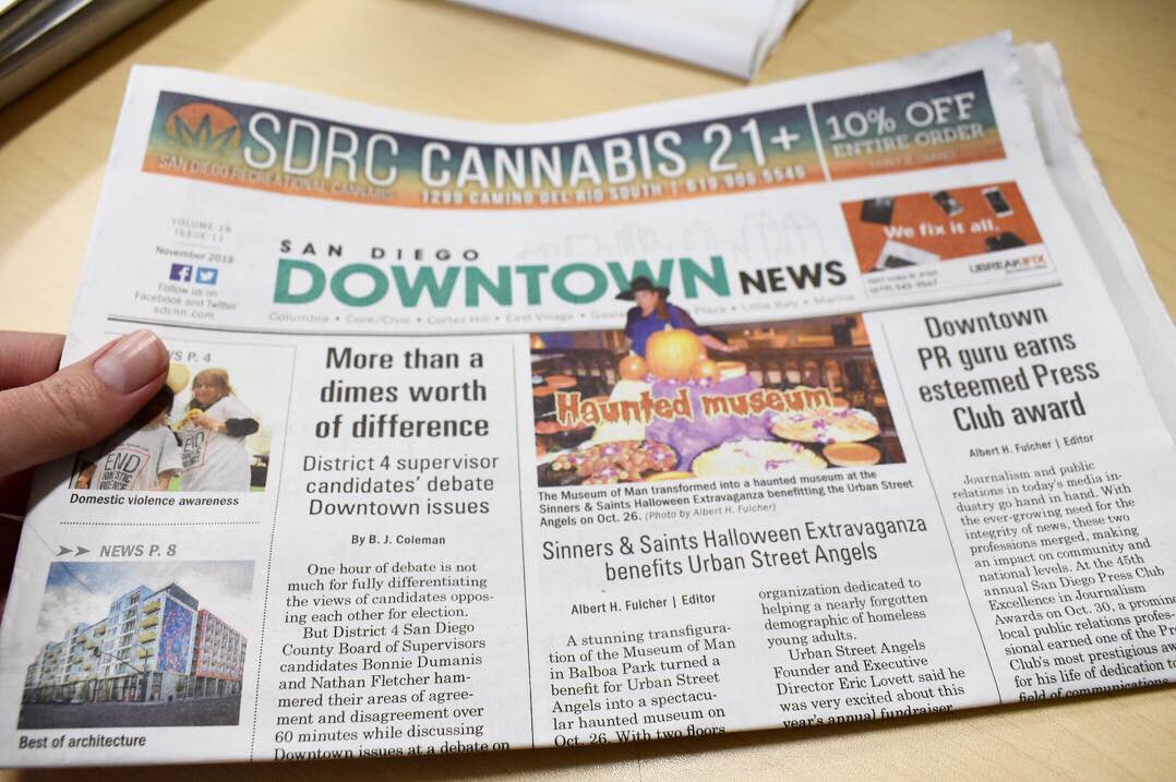 Happy Friday Downtowners! 

Be sure to read this month’s #DowntownNews, fresh off the press. This issue we covered Sinners & Saints at the @museumofman benefiting @urbanstreetangels, a debate between @dumanis_dumanis and @nathan_fletcher, the Piazza Della Famiglia and more.