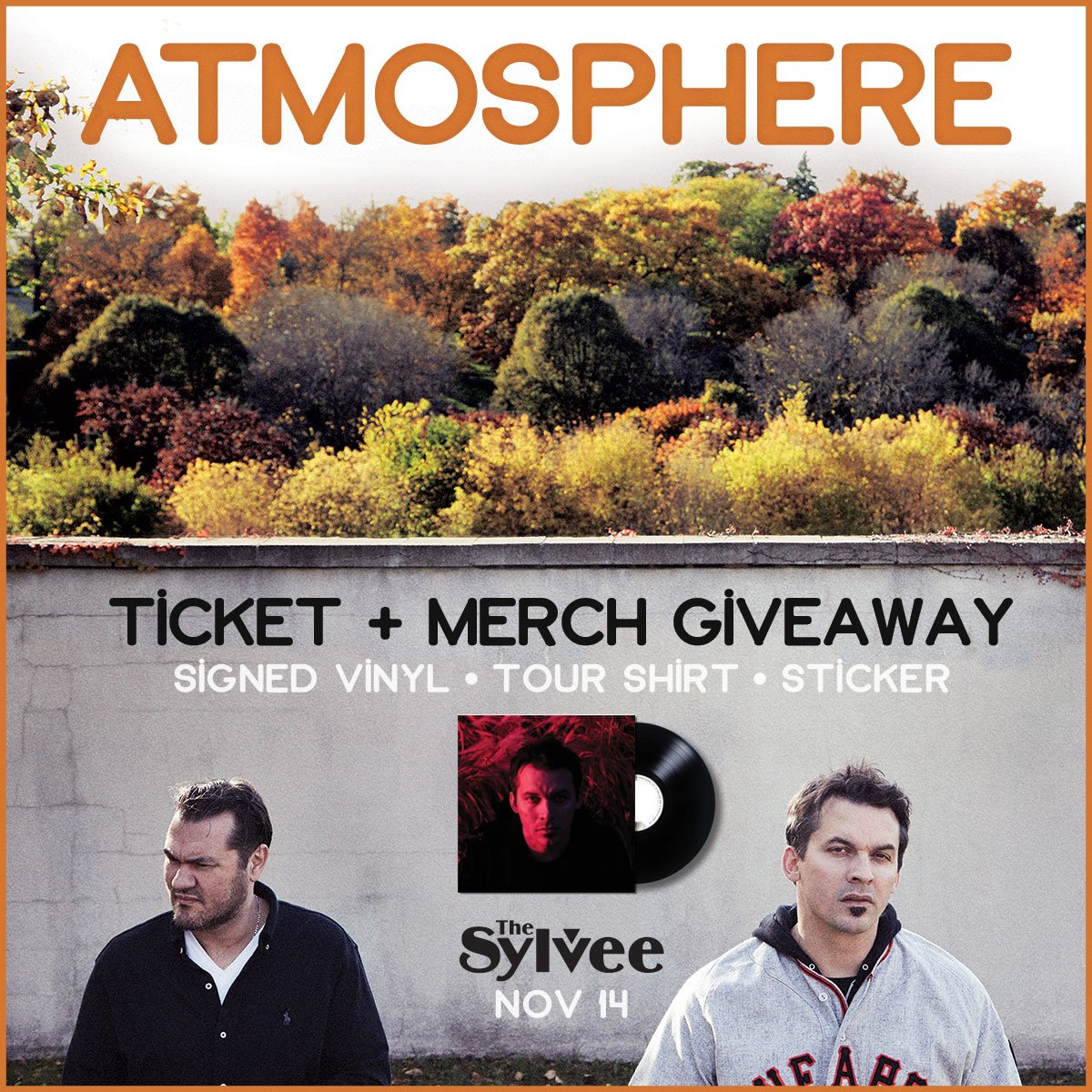 The Sylvee On Twitter Atmosphere Ticket Merch Giveaway