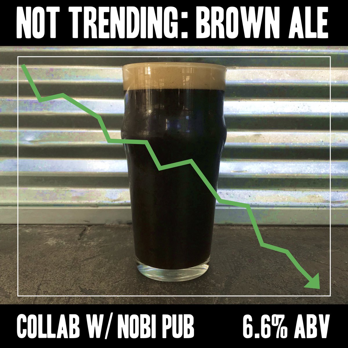 Everyone knows that guy who lives in the past, who thinks everything cool is "a fad", who only likes that musician's "old stuff", and who still thinks Texas Brown Ales are relevant. That guy, Channing Herrin from <a href="/nobipub/">Nobi Public House</a> brewed a collaboration w/us. Not Trending: Brown Ale.