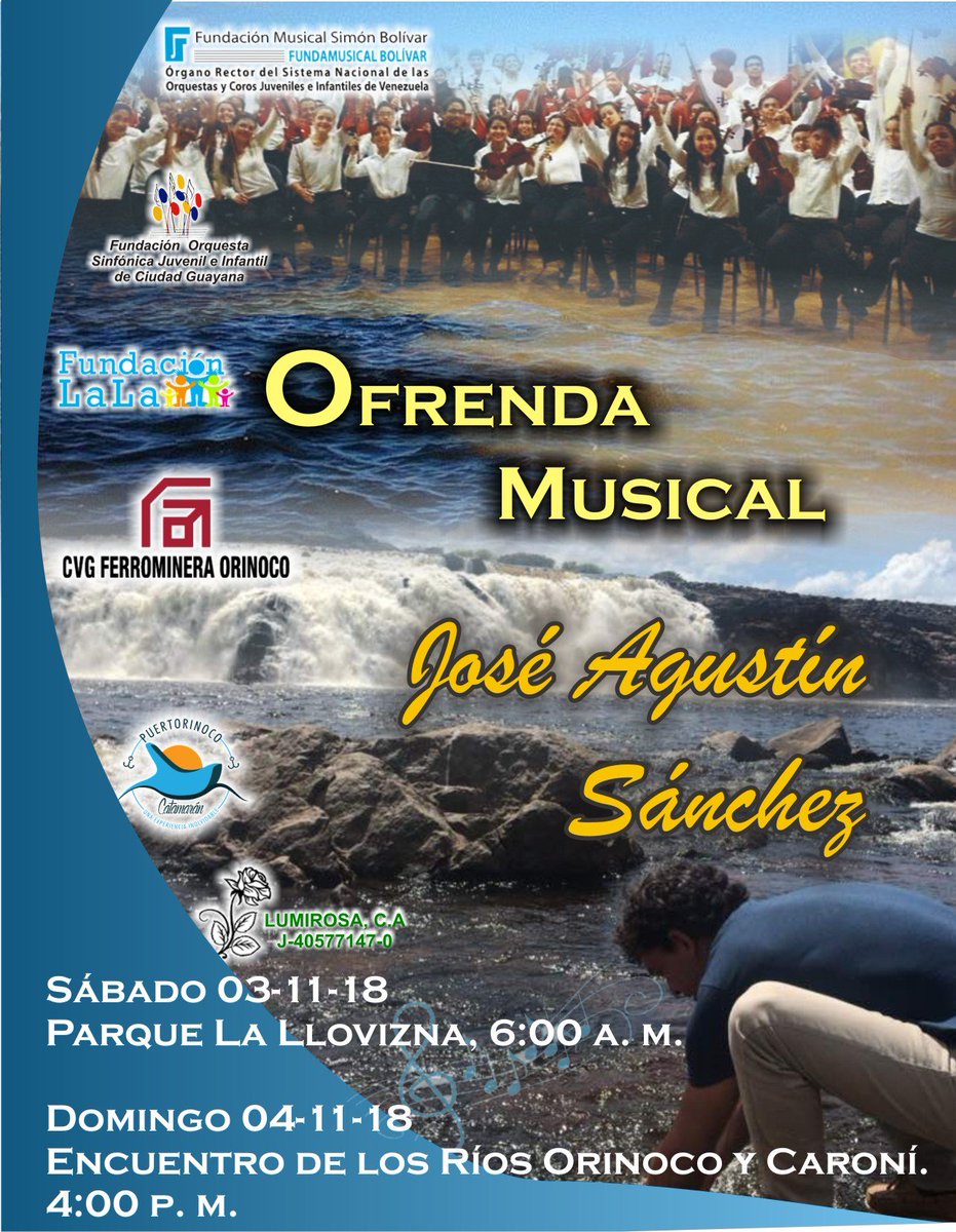 Los esperamos en esta Ofrenda Musical del maestro José Agustín Sánchez con nuestra Orquesta Sinfónica Juvenil