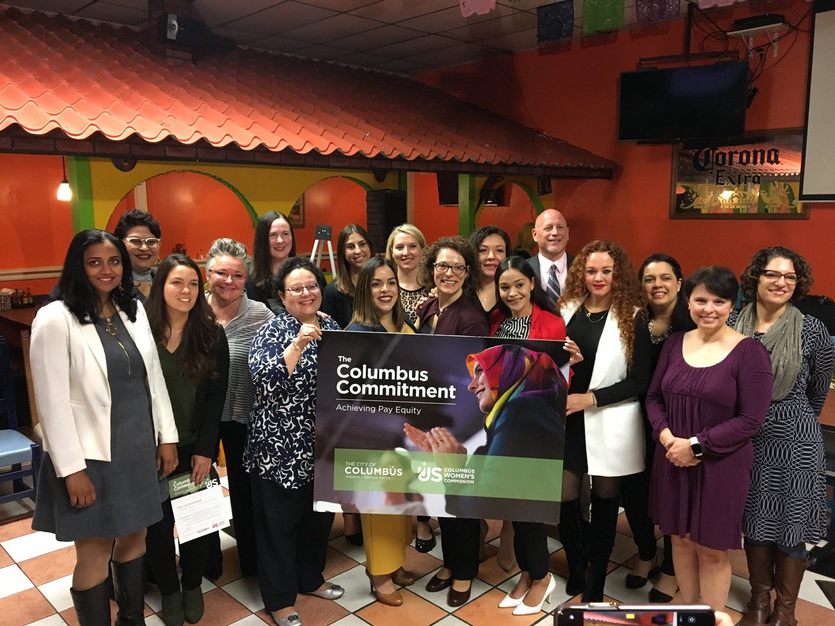IceMillerLLP's tweet photo. Mike Reese spoke alongside the @ColumbusChamber yesterday on the importance of equal pay and eliminating gender-based inequities in the community. #CBUSCommitment #CBusWomen https://t.co/gPlKOPXQBO