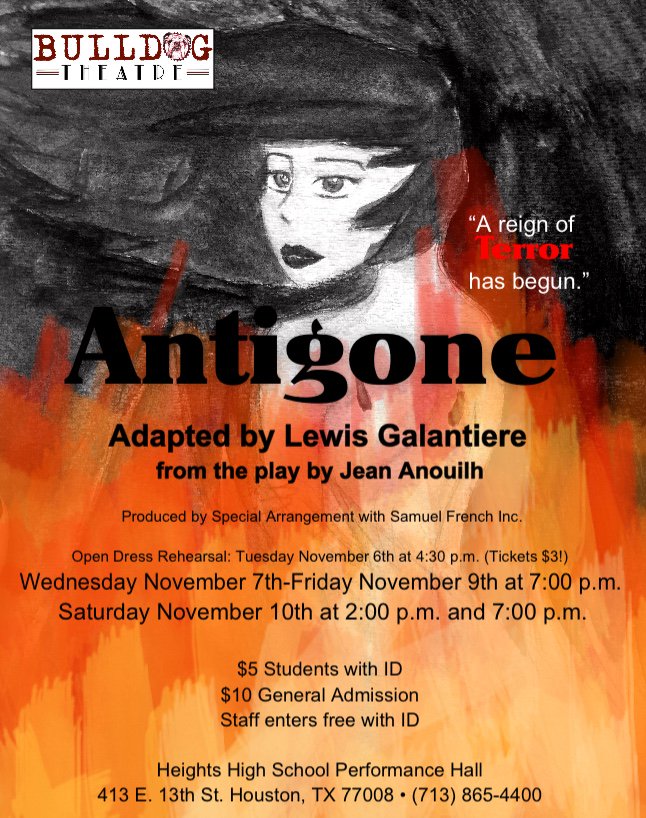 Heights High Theatre On Twitter Neither Save Me Nor Stop