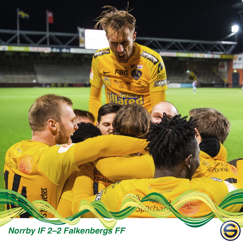 SuperettanSE's tweet photo. .@FFF_Live säkrar uppflyttning till @AllsvenskanSE efter att ha spelat 2-2 borta mot @NorrbyIF, som tar vad som kan bli en viktig poäng i kampen om att undvika negativ kvalplats. #NORFFF #Superettan https://t.co/E8rUcTVDCP
