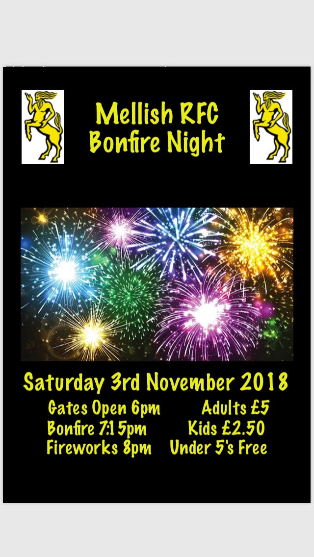 MellishFunction's tweet image. Looking good for a huge bonfire and fantastic fireworks at Mellish! Sat 3rd Nov.