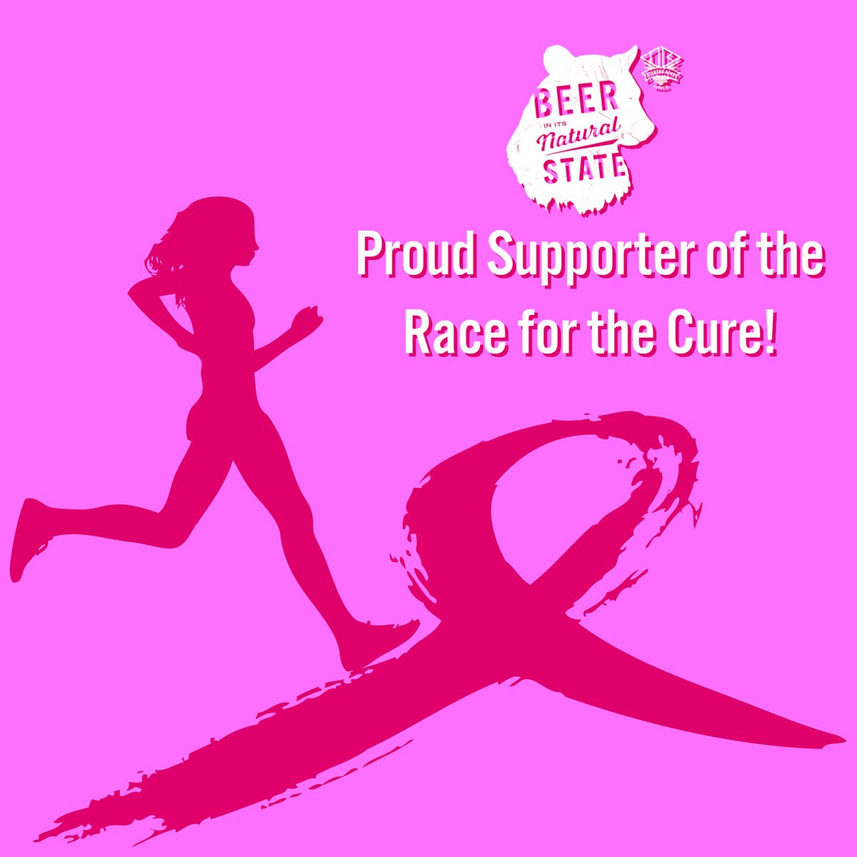 We are so proud to be supporters of @KomenArkansas — look for us during the race in front of Dickey-Stephens jamming out &amp; cheering on all of the survivors &amp; supporters. Come see us after for beer &amp; food to celebrate the race! #MoreThanPink #RaceForTheCure #BeerInItsNaturalState
