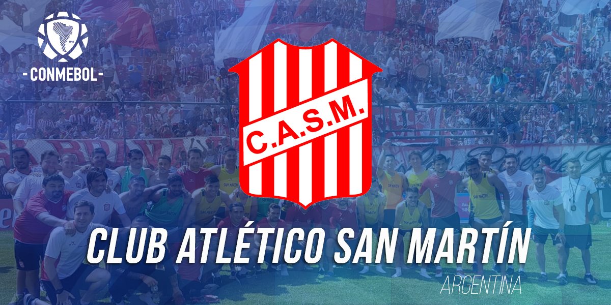 CONMEBOL's tweet photo. Hace 109 años, 14 jóvenes decidieron formar un club para representar a su querido barrio, no imaginaban que aquel club se convertiría en uno de los símbolos de la provincia de Tucumán ¡Feliz aniversario @CASMOficial! 🎉 https://t.co/V387cb12ov