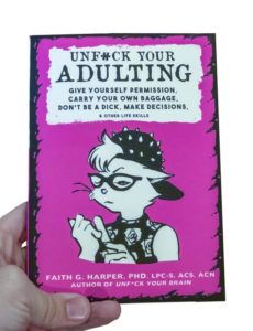 Microcosmmm's tweet photo. #Ontheblog this weekend, check out an interview with @TheIntimacyDr Dr. Faith, &amp; an exclusive excerpt from her next book, in stores this month: "Unfuck Your Adulting.” https://t.co/Jk2rY2K5aC #unfuckyourlife #bookexcerpt #adulting #drfaith #fiveminutetherapy https://t.co/umsVczZ7dH