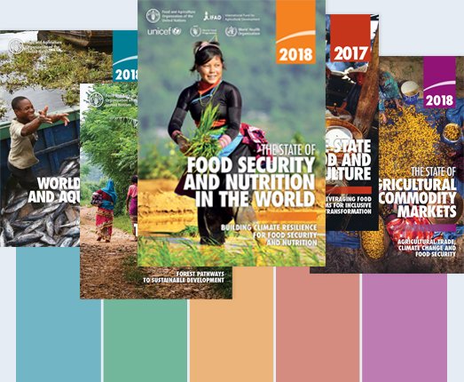 FAONorthAmerica's tweet photo. Check out @FAO's 2018 State of the World reports for a comprehensive overview of the most pressing global issues and challenges affecting the world today.
➡️ https://t.co/TBnl9NSHwh
#SOFI2018🍲 #SOFA2018👩🌾 #SOCO18🛤️ #SOFO18🌳 #SOFIA18🐟 https://t.co/4zkdWg8uVM