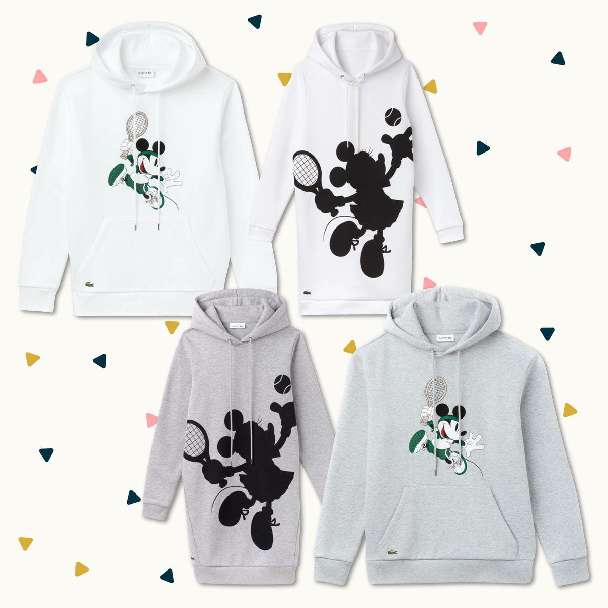lacoste disney hoodie