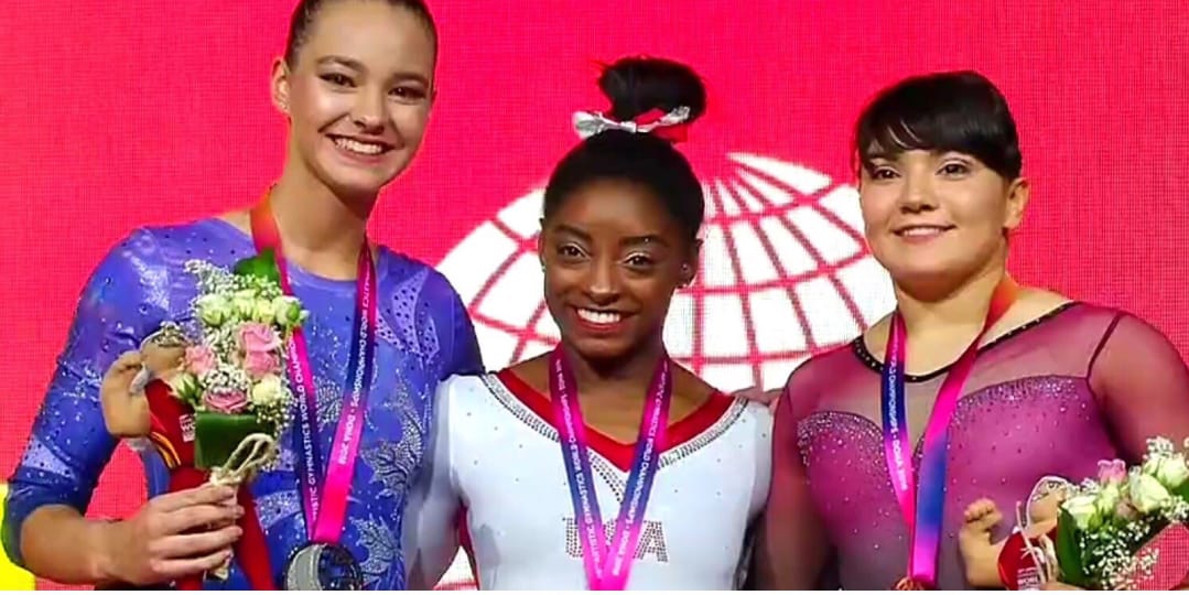 gobmx's tweet image. ¡ Felicidades #AlexaMoreno 
Primera mujer en ganar una medalla para México en el Mundial de #Gimnasia !