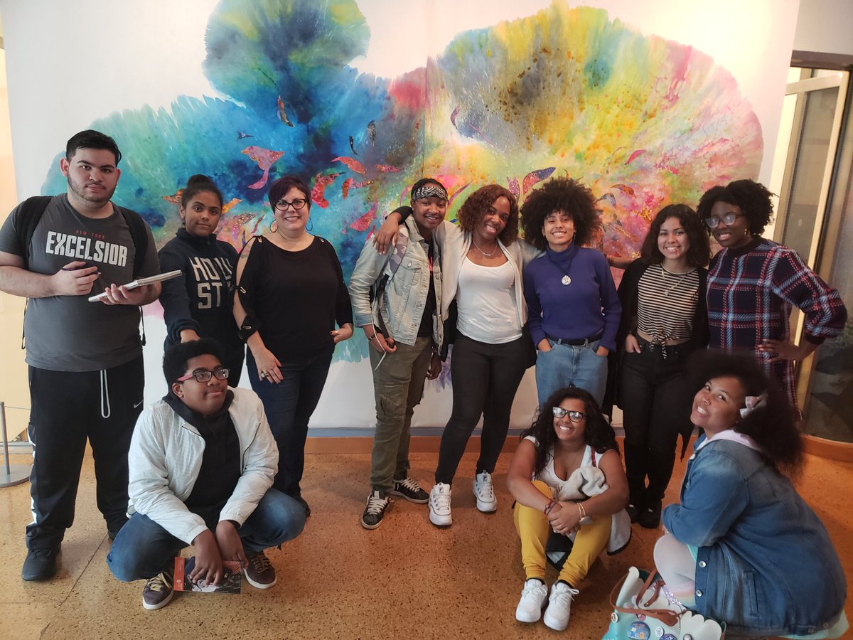 BPHSParents's tweet photo. Successful AP Art Visit at the Schomburg Library in Harlem! Ms.Spence you rock! #BPRocks #BPArt #Scholars @PLFROSS @SchomburgCenter https://t.co/nEg5l9yvaj