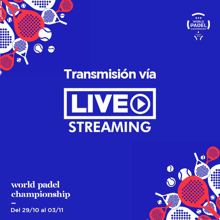 Seguí las semifinales masculinas del World Padel Championship en vivo por Live Streaming.

España vs Brasil ➡ bit.ly/semibrasilespa…

Argentina vs Francia ➡ bit.ly/semiargentinaf…