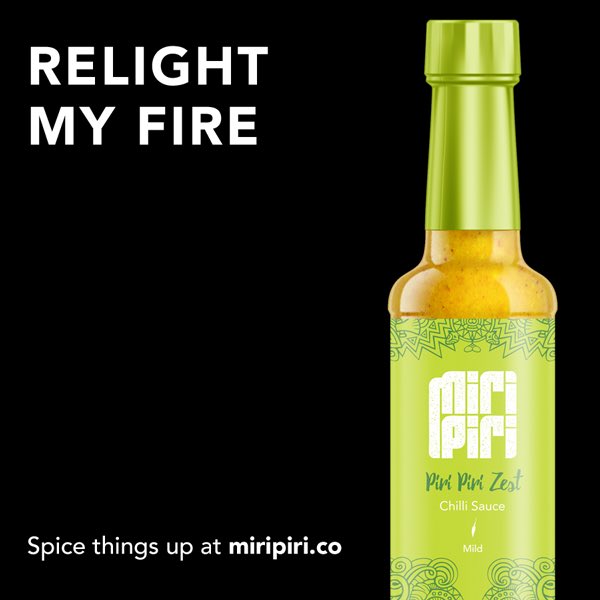 #FeatureFriday

Miripiri Piri Piri Zest Chilli Sauce 

Reward your taste buds with a delicious blend of lime and Bird's eye chillies. Used as a dip, spread or marinade, this sauce is perfect for adding zesty spice to any dish.

Chilli heat rating: Mild 🌶 miripiri.co