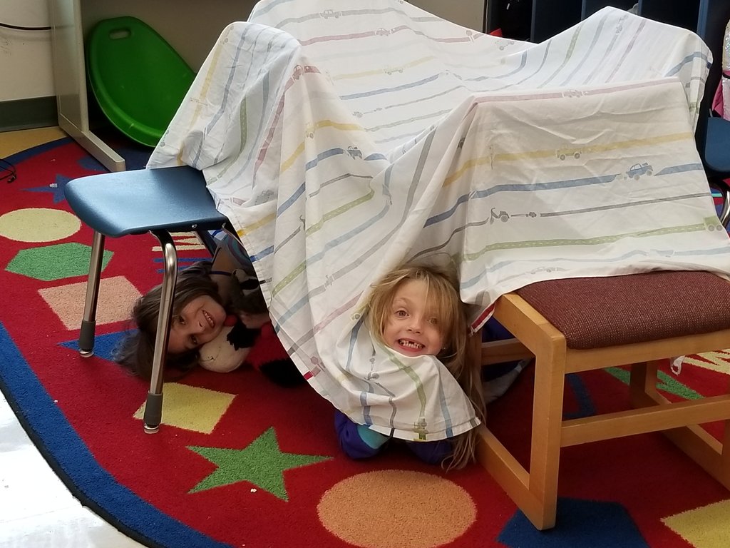 My kiddos earned Pajama and Fort Day today!! <a href="/CESGoPanthers/">CESGoPanthers</a>
