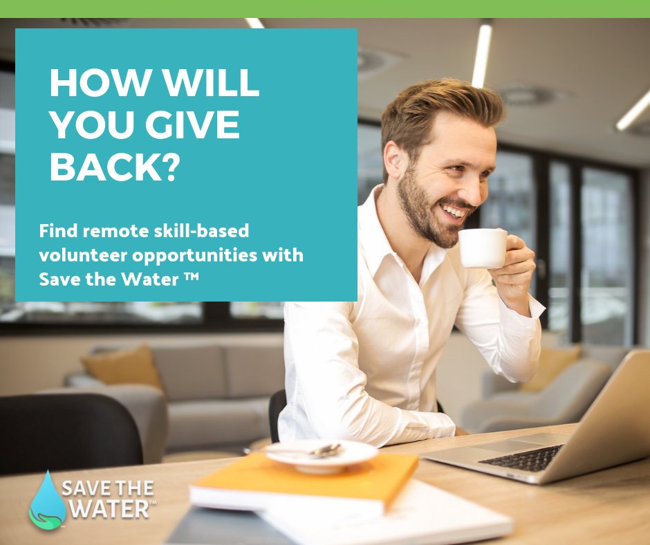 SaveTheWater's tweet photo. Do you feel it's time to give more meaning to your knowledge and skills by giving back society? We welcome individuals from Marketing, Fundraising and Business Development backgrounds to connect with the cause! Discover opportunities: https://t.co/WJcK7J2m6u #volunteer#nonprofit https://t.co/xwJiDzg2CI