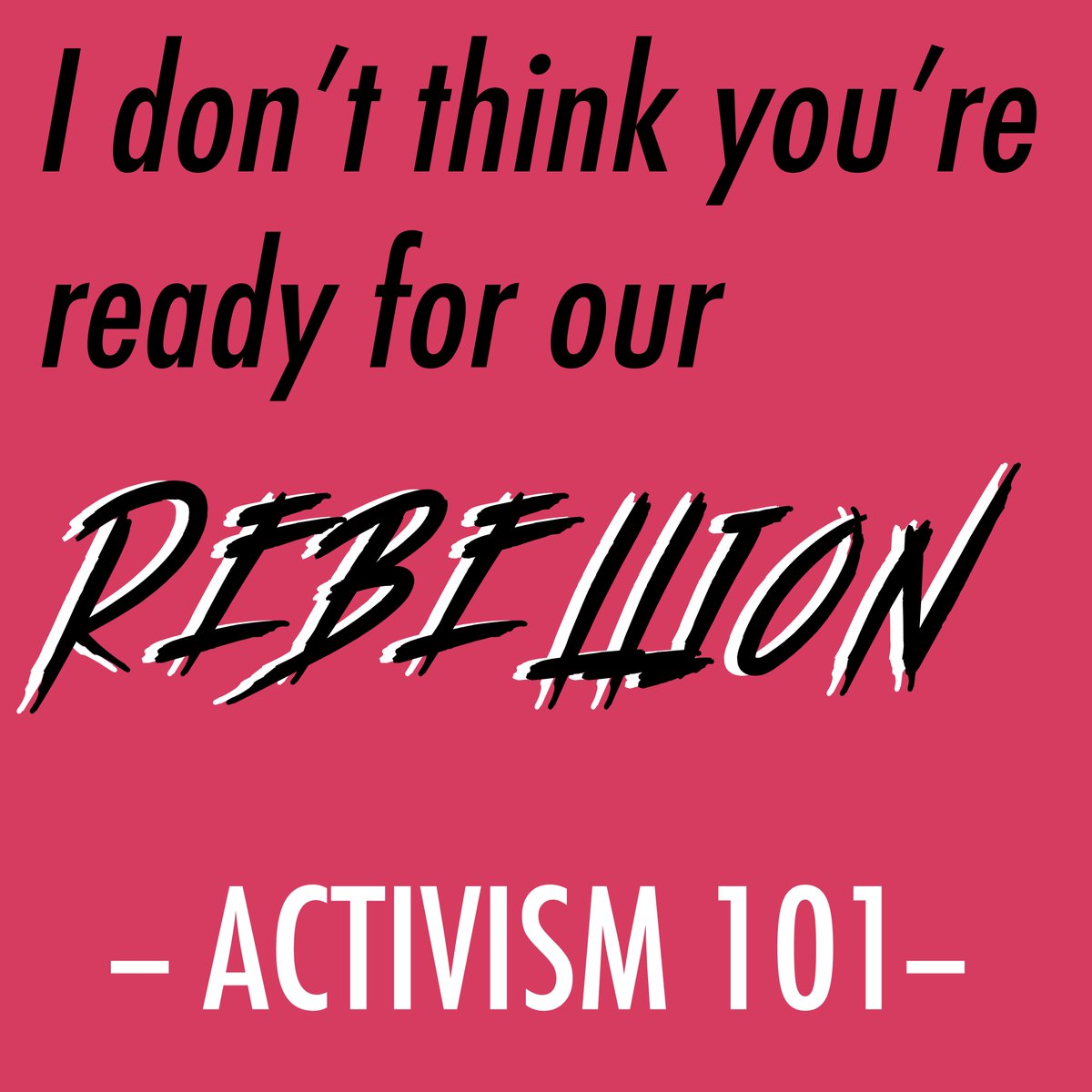 Cuz' our politics are too revolutionary for ya babe 💃🏾😂😁 Join us at Activism 101: Breaking Barriers &amp; Building Community next Wednesday from 5:30-7:30pm at #UCalgary! Register today 🙌 #activism #feminist #yyc #yycactivists #beyonce #dogood 

facebook.com/events/1124394…
