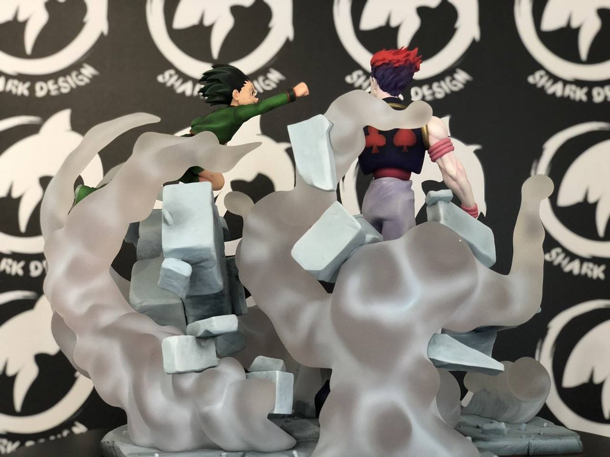 Carlos3DFigures's tweet photo. Final prototype Gon vs Hisoka - Hunter x Hunter 1/6. Pm if you're interested. https://t.co/nOarGyL6qe