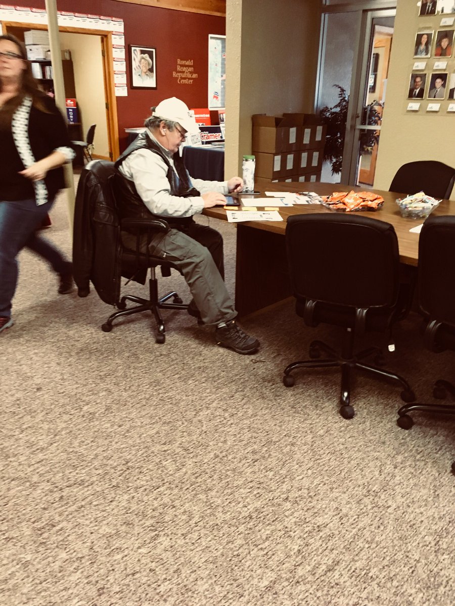 heatherkobus1's tweet photo. The #CramerCrew is on fire 🔥 for the first day of GOTV! There’s only 4 days left until the election and we won’t stop until the polls close. Time to continue to #LeadRight to Victory! #GOTV #NDSen #NDPol 🇺🇸 https://t.co/CdaPE4RRvB