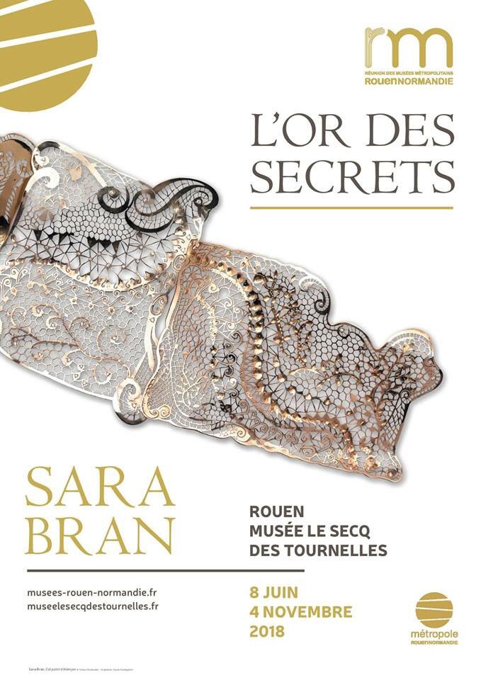 L’or des secrets #Rouen #sarabran plus que deux jours ....
