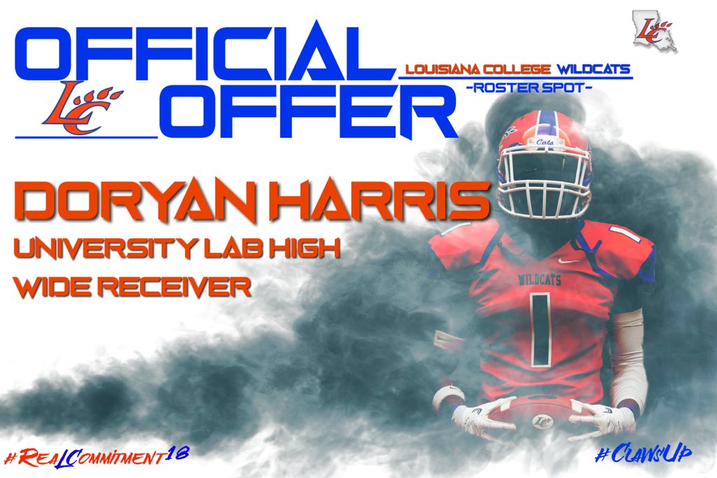Truly blessed to have received my 1st offer from The Louisiana College Wildcats. @CoachCharlesLC <a href="/JeritRoser/">Jerit Roser</a> <a href="/samspiegs/">Sam Spiegelman</a> <a href="/RecruitLouisian/">Recruit Louisiana™️</a> @LaGridFootball