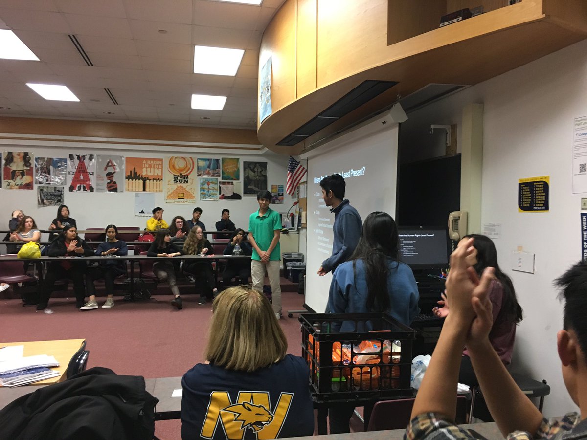 nvhsunicef's tweet photo. We had a great first student-led presentation today and collected our Trick or Treat for UNICEF donations as well today! https://t.co/2TDci2xWLO