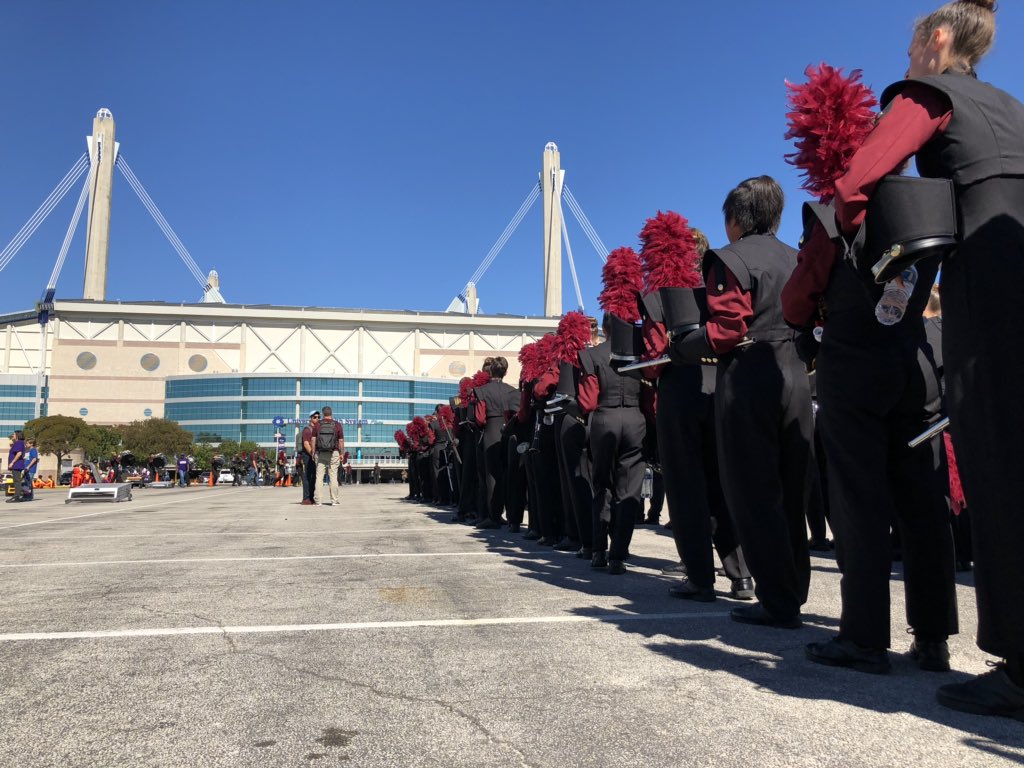 RouseBand's tweet photo. Left it all on the field today. #RouseProud #RouseBand #RouseStrong #littlethingsbecomebigthings #excellencefromwithin #americantapestries https://t.co/kLMZ1nXIt4