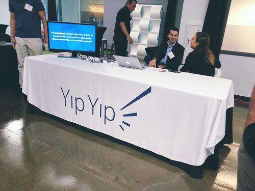 I had a great time at the North Atlanta Tech Showcase! Love getting to help people grow their businesses through technology. #GoYipYip