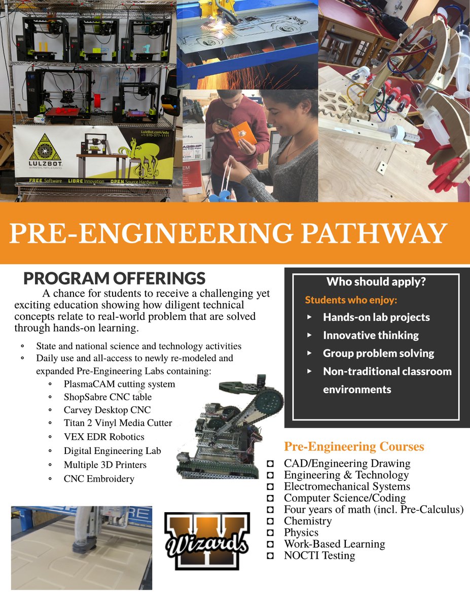 WWHS new #CTE Pre-Engineering Pathway fully approved.  Some #studentengineers already enrolled, room for more.  goo.gl/ykW7AG
#wizardpride #wwhs
#STEM
#STEMeducation
#handsonprojects 
#problemsolving 
#innovativethinkers
#PrepareRI