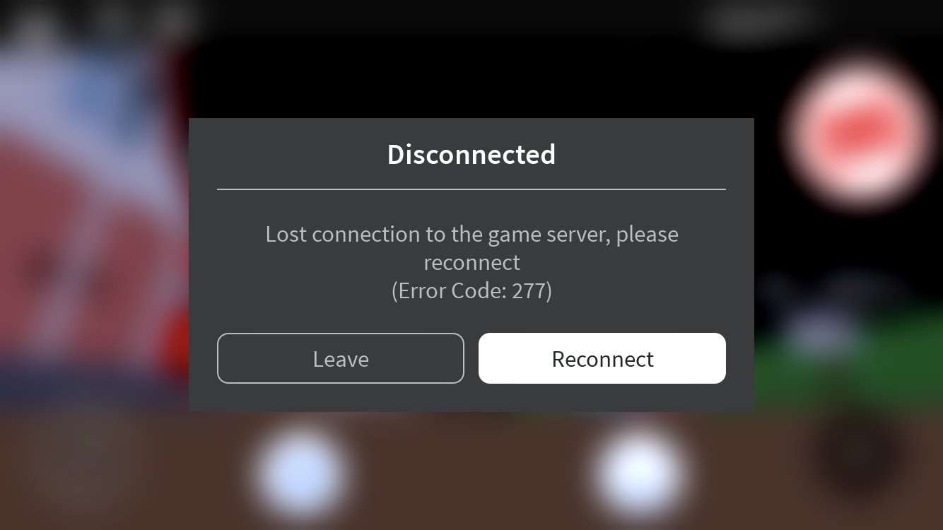 Connection lost server is unavailable