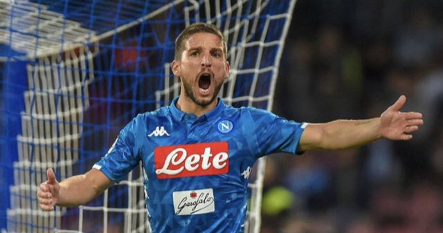 Calcio24hours's tweet photo. È FINITA! Uno straordinario Mertens (3 gol ) Insigne e Milik stendono l’Empoli, per gli ospiti segna Caputo. Al San Paolo è 5-1 azzurro. Il Motm è ovviamente Dries Mertens. ⚽️2️⃣4️⃣ #SerieA https://t.co/ci92Y5EzOq