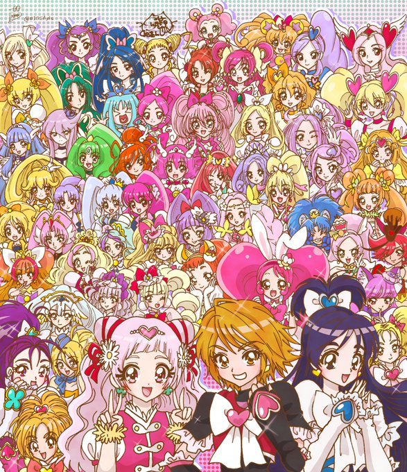 プリキュアオールスターズのtwitterイラスト検索結果 古い順