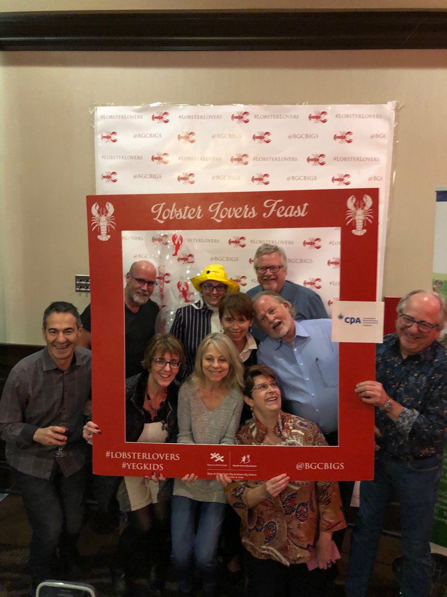 Having fun at #lobsterlovers feast supporting @BGCBigs