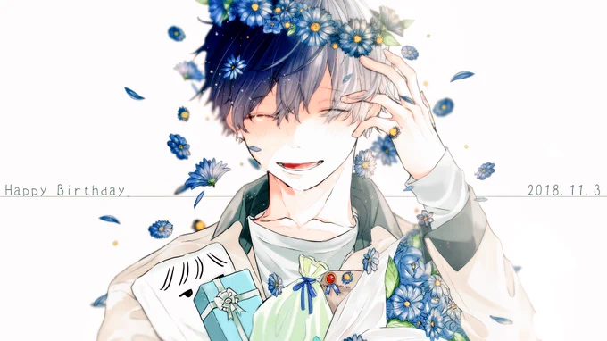 #そらる誕生祭2018
 #そらる爆誕祭 
お誕生日おめでとうございます?
これからも応援しております???
このイラストでライチの企画に参加させてもらってます✌️ 