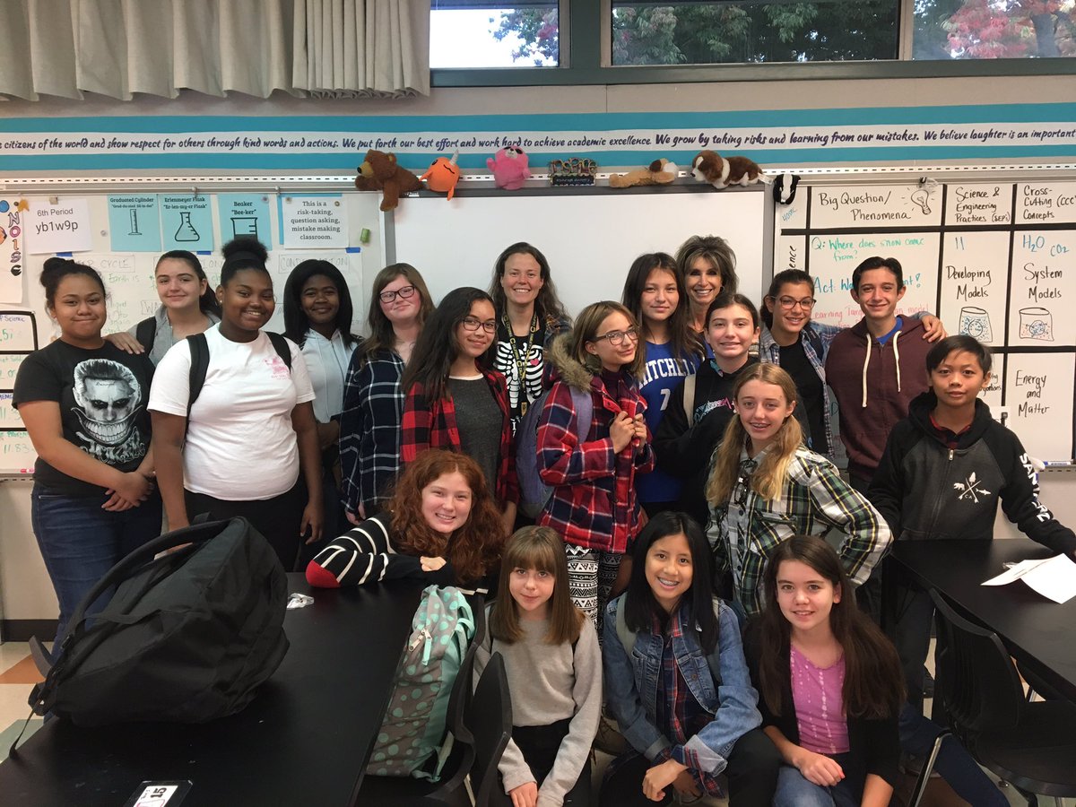 drkoligian's tweet photo. Kicking off the Superintendent's Attendance Challenge with the awesome Mitchell Middle School Leadership class! https://t.co/TqaaOs29D7