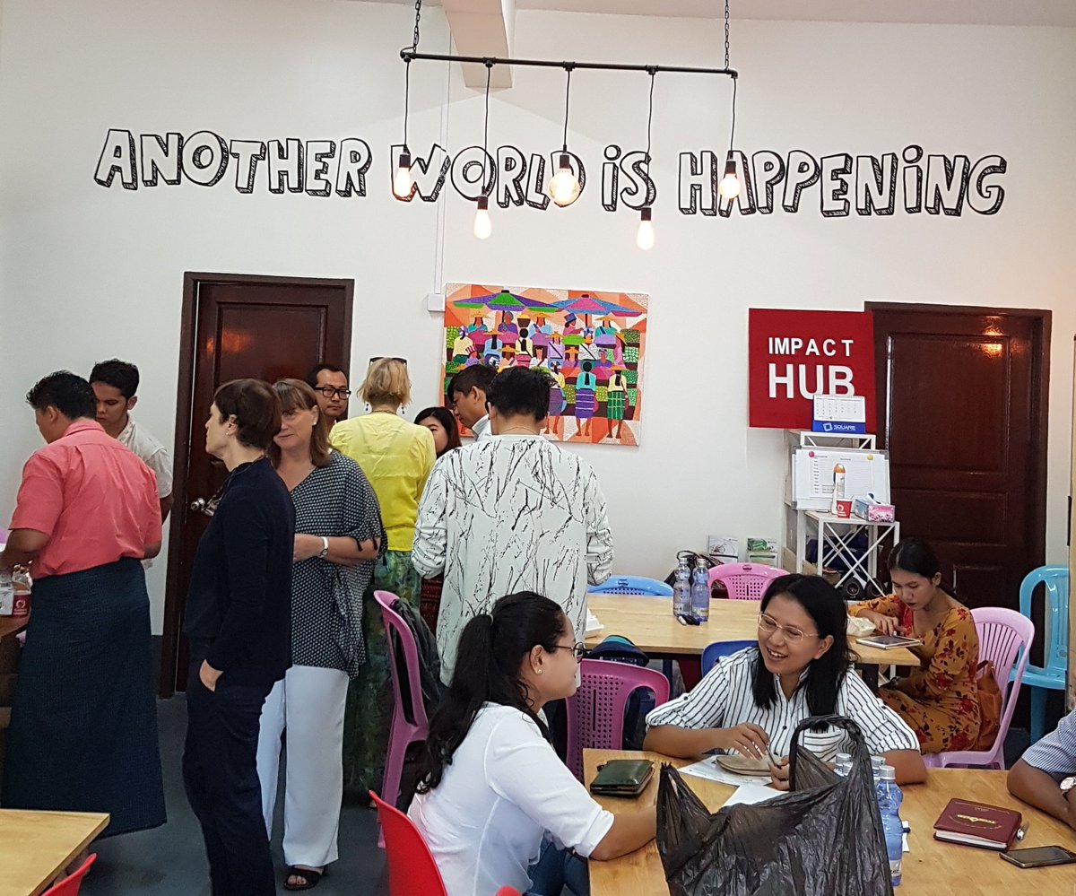 annalaesser's tweet photo. Getting ready to explore the #Mayanmar agricultural sector to identify how to inspire them with success stories from THAI INDO VIET @giz_gmbh @ImpactHubBLN https://t.co/f18e5vXn9H